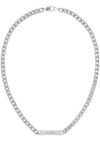 Tommy Hilfiger Herren Edelstahlkette "SS24 CLASH, 2790577, 2790578", Edelstahl, L: 61cm, silber, Edelstahl, Halsketten, mit Emaille