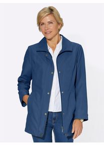 Classic Basics Damen Funktionsjacke, blau, Gr. 48, unifarben, 85% Polyester, 15% Polyamid, Jacken
