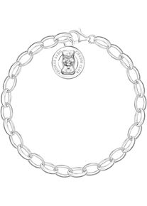Thomas Sabo Damen Charm-Armband "Thomas Sabo x HARIBO Schmuck: Charm-Armband", 17, Silber 925 (Sterlingsilber), silber, Silber 925 (Sterlingsilber),