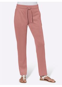 Classic Basics Damen Schlupfhose, rot, Gr. 24, unifarben, 95% Polyester, 5% Elasthan, Hosen