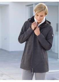 Casual Looks Damen Softshelljacke, grau, Gr. 48, unifarben, 94% Polyester, 6% Elasthan, Jacken