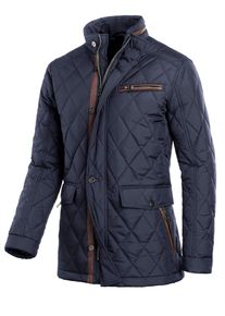Marco Donati Herren Langjacke, blau, Gr. 48, unifarben, 100% Polyester, Jacken