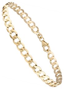 Jobo Damen Armband, Gelbgold 333, gold, Gelbgold 333, Armbänder, Panzerarmband 333 Gold 21 cm