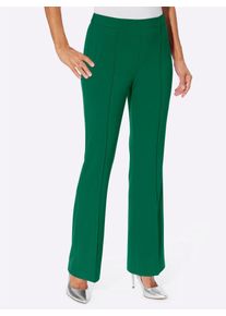 Lady Damen Webhose, grün, Gr. 38, unifarben, 63% Polyester, 34% Viskose, 3% Elasthan, Hosen