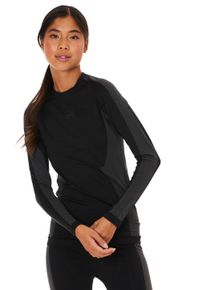 SOS Damen Funktionsshirt "Kalmar", schwarz, casual, Gr. S, unifarben, 64% Polyamid, 28% Polyester, 8% Elasthan, Shirts, in nahtlosem Design