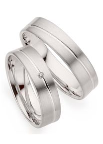Phoenix PHÖNIX Damen Trauring "Schmuck Geschenk Silber 925 Trauring Ehering LIEBE versch. Varianten", 55, ohne Brillant, Silber 925 (Sterlingsilber), 5mm,