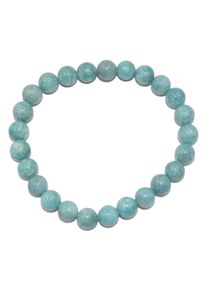 Firetti Damen Armband "Schmuck Geschenk Armschmuck Armband Edelstein Farbstein Amazonit", 18, Stein-Silikon, blau, Stein, Silikon, Armbänder, Made in