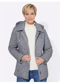 Casual Looks Damen Winterjacke, grau, Gr. 20, unifarben, 100% Polyamid, Jacken