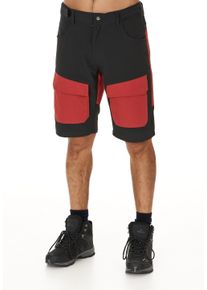 WHISTLER Herren Shorts "ERIC", schwarz, casual, Gr. S, mehrfarbig, 65% Polyester, 35% Baumwolle, Hosen, mit atmungsaktivem Funktionsstretch