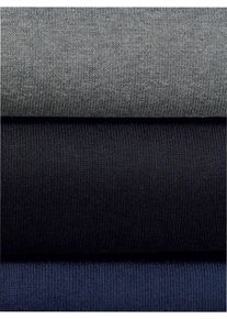 Rogo Damen Kniestrümpfe, Gr. 3, grau, 87% Baumwolle, 12% Polyamid, 1% Elasthan, Socken