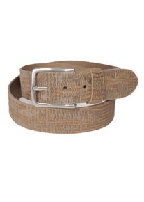 JCC Damen Ledergürtel "31022135", grau, Gr. 90, 100% Leder, Gürtel