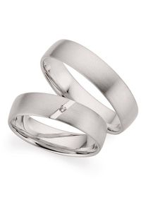 Phoenix PHÖNIX Trauring "Schmuck Geschenk Gold 333 Trauring Ehering LIEBE versch. Varianten", 72, ohne Brillant, Weißgold 333, 5,0mm, weiß, Weißgold 333,