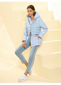 Heine Damen Steppjacke, blau, Gr. 42, unifarben, 100% Polyester, Wattierung:100% Polyester, Jacken
