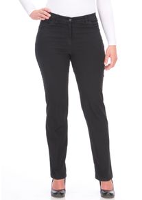 KjBRAND Damen Stretch-Hose "Betty", schwarz, casual, Gr. 46, Denim/Jeans, Obermaterial: 78% Baumwolle, 18% Polyester, 4% Elasthan, Hosen, super