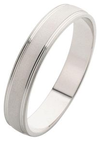 Firetti Trauring "Schmuck Geschenk Hochzeit Ehering Trauring "LIEBE"", 17, ohne Brillant, Silber 925 (Sterlingsilber), 4mm, silber, Silber 925