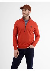 Lerros Herren Sweatjacke "Lerros Sweat-Troyer in Strukturqualität", grau, Gr. M, 94% Baumwolle, 4% Polyester, 2% Elasthan, Sweatjacken