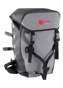 Fox Line Fahrradrucksack, B/H/T: 33cm x 60cm x 16cm, grau, Rucksäcke