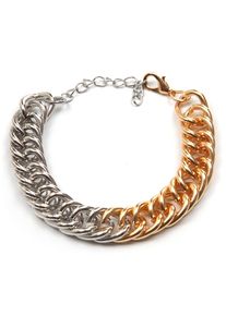 Firetti Damen Armband "Armkette Panzerkette", Metall, silber, Metall, Armbänder