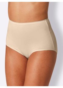 Schiesser Damen Taillenslip, Gr. 40, beige, 95% Baumwolle, 5% Elasthan, Unterhosen