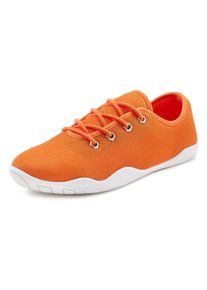 Lascana Damen Sneaker, Gr. 37, orange, Obermaterial: 100% Textilmaterial. Decksohle: 100% Textilmaterial. Laufsohle: 100% Synthetik, unifarben,