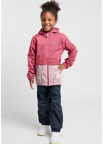 Jack Wolfskin Kinder Regenjacke "RAINY DAYS 2L JKT K", pink, Gr. 116, OBERSTOFF: 100% POLYAMID Futter: 100% POLYESTER, Jacken
