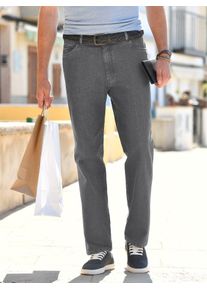 Brühl BRÜHL Herren Dehnbund-Jeans, grau, Gr. 25, unifarben, 78% Baumwolle, 21% Polyester, 1% Elasthan, Jeans