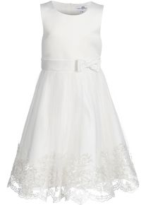 happy girls Mädchen Cocktailkleid, beige, festlich, Gr. 116, Jersey, Obermaterial: 100% Polyester, Kleider