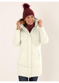 Classic Basics Damen Langjacke, grau, Gr. 54, unifarben, 100% Polyester, Futter und Wattierung:100% Polyester, Jacken