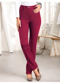 Classic Basics Damen Bequeme Jeans, rot, Gr. 38, unifarben, 98% Baumwolle, 2% Elasthan, Jeans