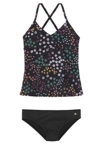 s.Oliver Kinder Tankini "Milly Kids", bunt, Gr. 158, geblümt, Polyamid, Bikini-Sets, mit Blumendruck