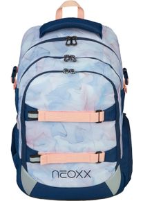 neoxx Kinder Schulrucksack "Active Pro, Dreaming of Pastel", blau, Polyester, Rucksäcke