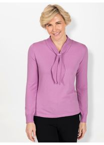 CLASSIC Damen Strickpullover "Pullover", lila, Gr. 40, unifarben, 50% Modal, 30% Polyamid, 20% Polyester, Pullover