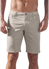 John Devin Herren Chinoshorts "regular-fit", beige, casual, Gr. 32, unifarben, Web, Obermaterial: 97% Baumwolle, 3% Elasthan, Hosen, 5-Pocket