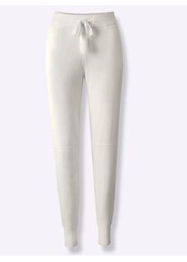 Heine Damen Strickhose, beige, Gr. 48, unifarben, 50% Viskose, 28% Polyester, 22% Polyamid, Hosen