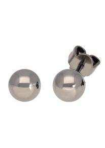 TITANIA Damen Paar Ohrstecker "Ohrringe", Titan, grau, Titan, Ohrringe