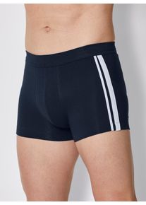 Schiesser Herren Panty, Gr. 5, blau, 95% Baumwolle, 5% Elasthan, Unterhosen