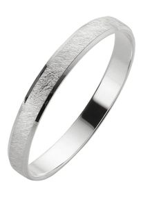 Firetti Trauring "Schmuck Geschenk Gold 375 Hochzeit Ehering Trauring "LIEBE"", 23, ohne Brillant, Weißgold 375, 3mm, weiß, Weißgold 375,