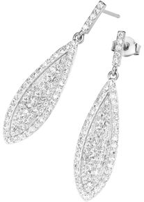 Firetti Damen Paar Ohrstecker "Schmuck Geschenk Silber 925 Ohrschmuck Ohrringe Tropfen", Silber 925 (Sterlingsilber), silber, Silber 925