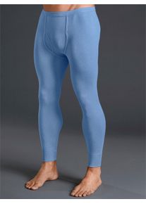 King´S Club KINGS CLUB Herren Lange Unterhose, Gr. 6, blau, 100% Baumwolle, Unterhosen