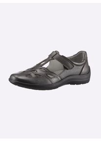 Classic Basics Damen Klettschuh, Gr. 41, braun, Glattleder, Basic, Schuhe