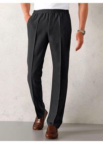 CLASSIC Herren Schlupfhose, schwarz, Gr. 27, meliert, unifarben, 100% Polyester, Hosen