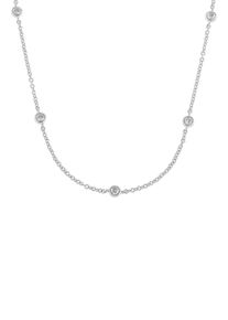 s.Oliver Damen Kette ohne Anhänger "2034397", Silber 925 (Sterlingsilber), L: 45cm B: 1mm, bunt, Silber 925 (Sterlingsilber), B:1mm, Halsketten, mit