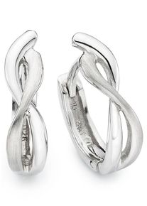 Bruno Banani Damen Paar Creolen "Schmuck Geschenk Silber 925 Ohrschmuck Ohrringe", Silber 925 (Sterlingsilber), silber, Silber 925 (Sterlingsilber),