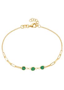 Firetti Damen Armband "Schmuck Geschenk Silber 925 Armschmuck Armkette Ankerkette", Silber 925 (Sterlingsilber), gold, Silber 925 (Sterlingsilber),