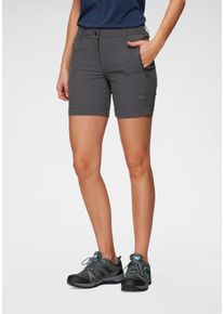 Polarino Damen Trekkingshorts, schwarz, sportlich, Gr. 38, Obermaterial: 94% Polyamid, 6% Elasthan, Hosen, aus elastischem Funktionsmaterial