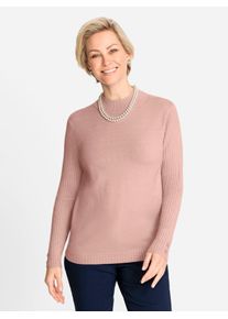 CLASSIC Damen Strickpullover "Pullover", beige, Gr. 38, unifarben, 50% Viskose, 28% Polyester, 22% Polyamid, Pullover