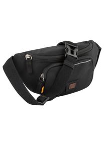 Camel Active Damen Bauchtasche "City", schwarz, Nylon, kontrastfarbene Details, Taschen, passender urbaner Begleiter mit kleinen reflektierenden
