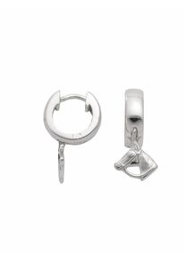 Adelia´s ADELIA ́S Damen Paar Ohrhänger "1 Paar 925 Silber Ohrringe / Creolen Pferd Ø 10,9 mm", Damen, Silber 925 (Sterlingsilber), silber, Silber 925