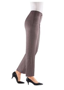 Classic Basics Damen Jerseyhose, rot, Gr. 38, gemustert, kariert, mehrfarbig, 100% Polyester, Hosen