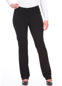 KjBRAND Damen Stretch-Jeans "Betty CS Denim Stretch", schwarz, casual, Gr. 50, unifarben, Denim/Jeans, Obermaterial: 85% Baumwolle, 13% Polyester, 2%